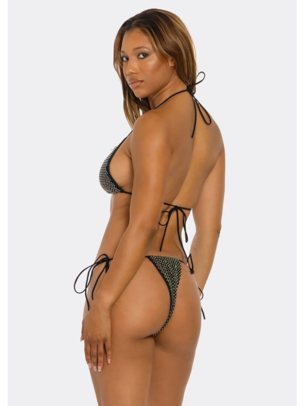Rhinestone Riot Bikini Set - Picture 2 of 2